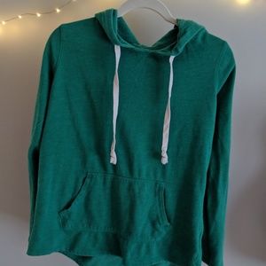 Green SO shirt with hood